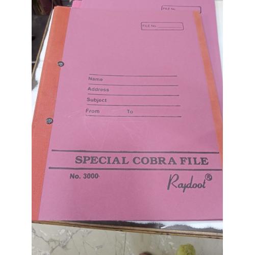 Rajdoot Flat File 3000 With Cloth Border