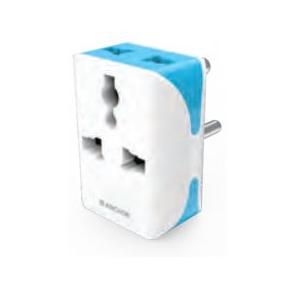 Anchor Smart 6A 3 Pin Multi Plug Adaptor, 22844