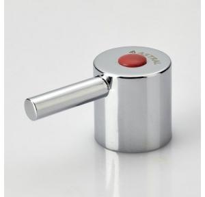 Astral Fancy Handle (Knob) With Red & Blue Plastic Button Round 3/4 Inch, RM04159007