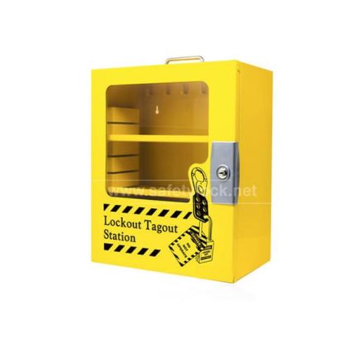 Steel Multipurpose Lockout Station, Size : 16(H) x 14(W) x 6(D) Inch With Clear Fascia, Model - ES - LTS - 6 C