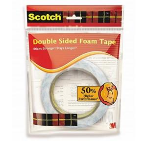 3M Scotch Double Sided Foam Tape 12mm x 3m