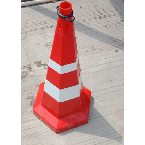 Nilkamal Hexagonal Safety Cones, Height 750 mm, SCHEX750