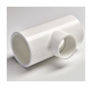 Astral Aquarius Reducer Tee M052800249 SCH-80 SOC UPVC 100x80mm