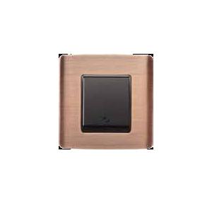 Crabtree Murano 8 M (S) Ducor Copper Die Cast Cover Plate, ACUPLCKV08