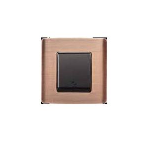Crabtree Murano 8 M (H) Ducor Copper Die Cast Cover Plate, ACUPLCKH08