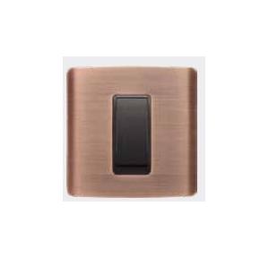 Crabtree Murano 1 M Ducor Copper Die Cast Cover Plate, ACUPLCKV01