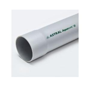 Astral  Aquasafe Solvent Fitted Pipes  M081060307 Pressure : 6 kgf/cm2 PVC 75mm 3 Mtr