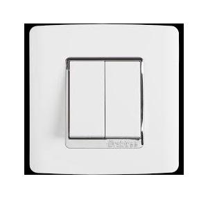 Crabtree Murano Ducor White 2 M PC Cover Plate, ACUPLCWV02