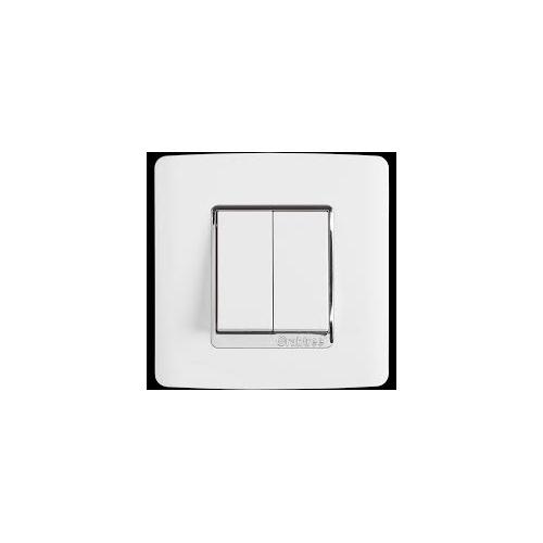 Crabtree Murano Ducor White 2 M PC Cover Plate, ACUPLCWV02