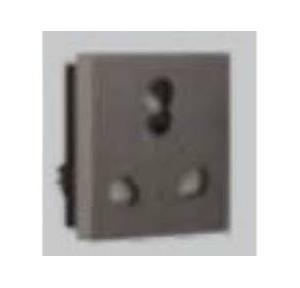 Crabtree Athena 6 A 3 Pin Shuttered Socket with IS, ACAKCXG063