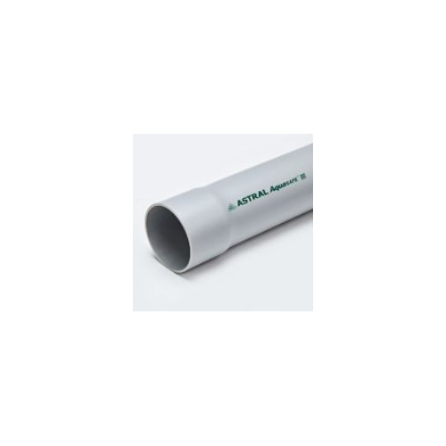 Astral  Solvent Fitted Pipe M081125505 Aquasafe 12.5 kgf/cm2 PVC 50mm 5 Mtr