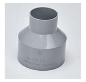 Astral Aquasafe Reducer Coupler M092044160 Pressure 4kgf/cm2 PVC 140x110 mm