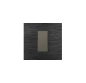 Crabtree Athena 12 M Eclipse Black Cover Plate, ACNPMOBV12