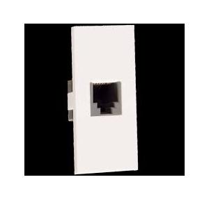 Crabtree Thames 1 M RJ 11 Socket, ACTKRTW111