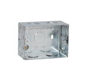 Crabtree Verona 1/2 Metal Flush GI Box,3x3 Inch, ACTXMIAX03