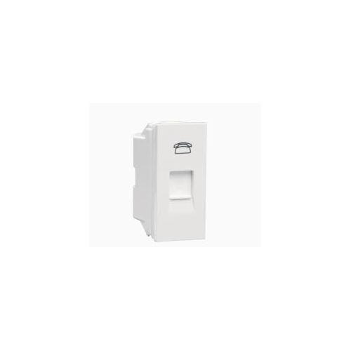 Crabtree Signia 1 M Telephone Socket, ACWKNWW111