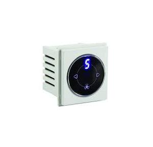 Crabtree Murano 8 Step Touch & IR Controlled Fan Regulator, ACMREDW018