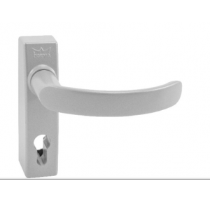 Dorma Metal Door Handle Lock Set PHT 05 F With Cylinder Lock