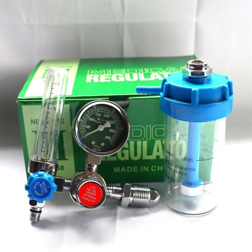 Oxygen Cylinder Kit with Flowmeter Max Capacity - 10 Ltrs.