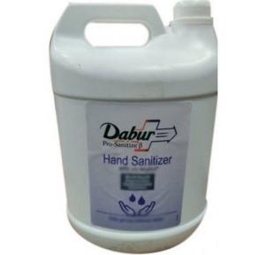 Dabur Hand sanitizer 70-80% Alcohol, 5Ltr