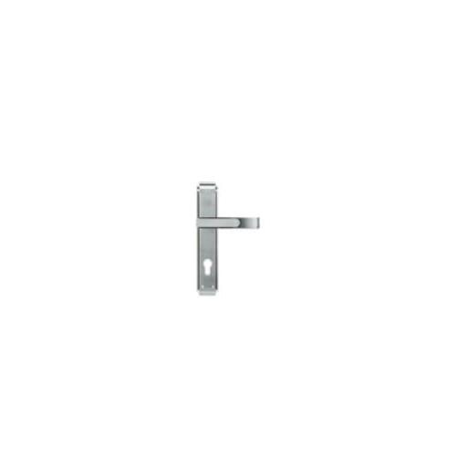Godrej 200mm Door Handle Set With Lock Body 1CK Satin, 3130