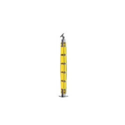 Godrej Yellow Acrylic Railing With 4 Inbound Wire Locator, 9391