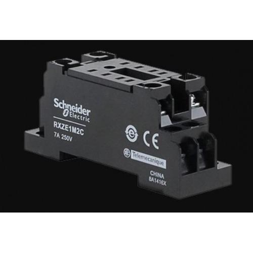 Schneider Sockets Mixed Screw Clamp Relay Type RXM2 (Without Lockable Test Button), RXZE1M2C