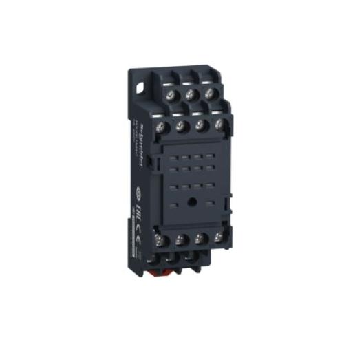 Schneider Sockets Mixed Screw Clamp Relay Type RXM2/RXM4 (Without Lockable Test Button), RXZE1M4C