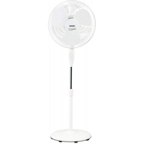 Usha Mist Air Duos Pedestal Fan White, 400mm