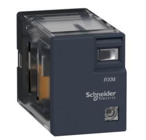 Schneider 110V DC 4 C/O - 3 AMP Zelio RXM Miniature Plug In Relay, RXM4LB2FD