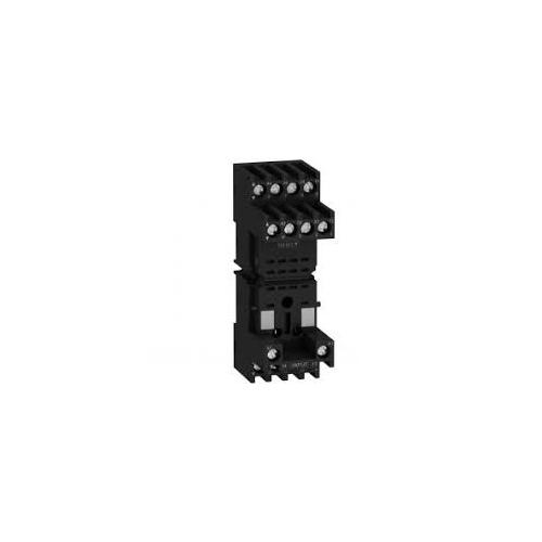Schneider Socket For Miniature Relay Zelio RXZ With Mixed Contacts Connectors, RXZE2M114M