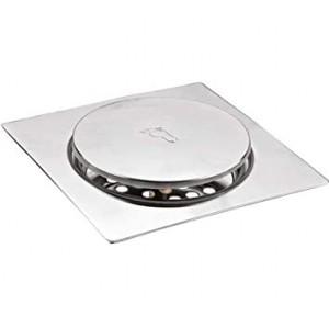 Stainless Steel Square Pop Up Floor Jali (150x150mm) For 4 Inch Pipe