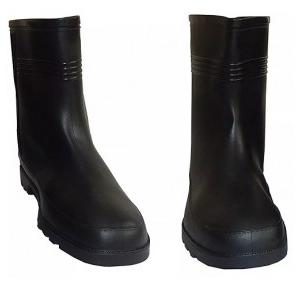 Bellstone BO-75 Black Safety Gumboot, Size: 6, Height: 9 inch