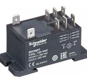 Schneider 120V AC Change Over 30 AMPS Contact Rating RPF Power Relays, RPF2BF7