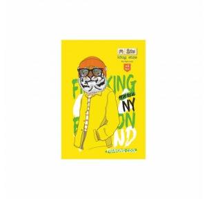 Lotus King Geometry Notebook One Side Plain And One Side Ruled A4 58 GSM 400 Pages