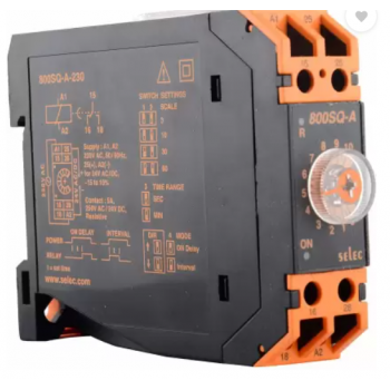 Selec Programmable Electronic Timer Switch 800 SQ-A