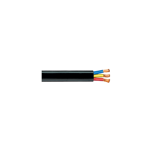 Polycab 4.Sqmm 3 Core PVC Submersible  Flat Cable, 100 Mtr