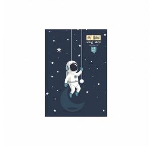 Lotus King Geometry Notebook One Side Plain And One Side Ruled A4 58 GSM 280 Pages