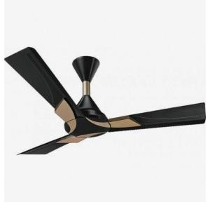 Orient Electric Wendy Ceiling Fan Metallic Black - Gold 48