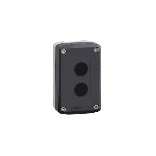 Schneider XAL Empty Enclosures For XB5 and XB4 Push Button And Pilot Light, Dark Grey, XALD02