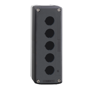 Schneider XAL Empty Enclosures For XB5 and XB4 Push Button And Pilot Yellow, XALK01 Grey