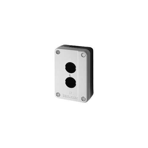 Schneider XAL Empty Enclosures For XB5 and XB4 Push Button And Pilot Light Grey, XALE3