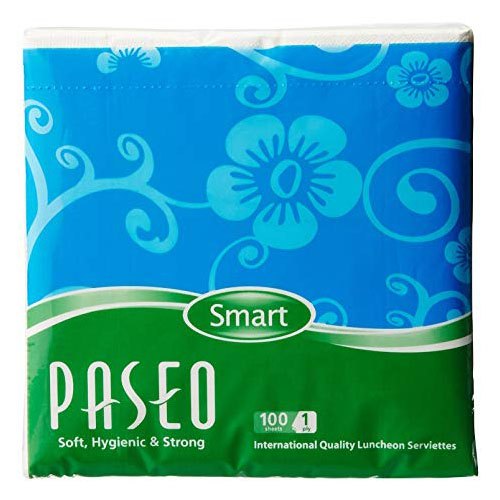 Paseo Tissue Paper Soft Smart 1 Ply 30 x 30 cm 100 Sheets
