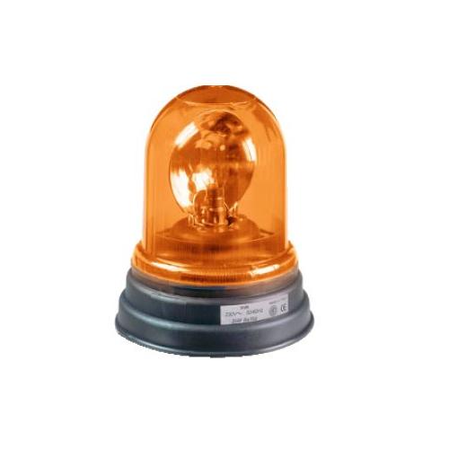 Schneider 70W 24V AC DC Rotating Mirror Beacon, Orange, XVR1B95