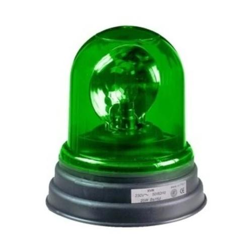 Schneider 70W 24V AC DC Rotating Mirror Beacon, Green, XVR1B93