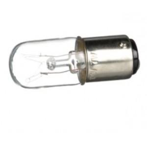 Schneider DL1 Clear Incandescent Bulb For Signalling ba 15d 120V 7W, DL1BEG