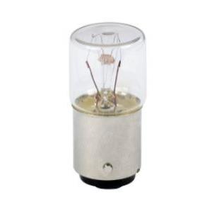 Schneider DL1 Clear Incandescent Bulb For Signalling ba 15d 24V 4W, DL1BEBS