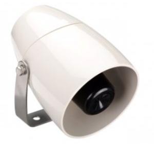 Schneider 230V AC 2 Ton Siren 106 dB White, XVS10BMW