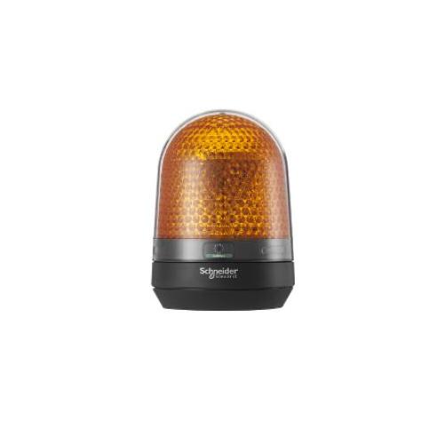 Schneider 100-230V AC XVR3 Multi-Functional LED Beacon Orange Without Buzzer, XVR3M05