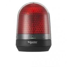 Schneider 12-24V DC/AC XVR3 Multi-Functional LED Beacon Red Without Buzzer, XVR3B04